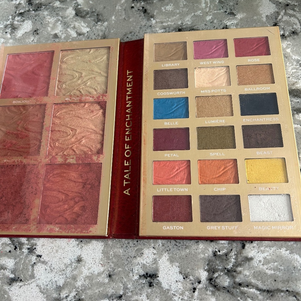 Face Palette Beauty & The Beast